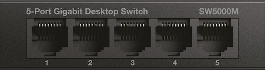 Strong SW 5000M Unverwaltet L2 Switch mit 5 Ports Gigabit (1Gbps) Ethernet