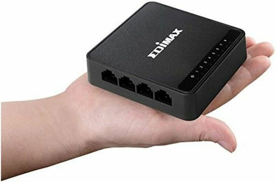 Edimax ES-3308P v2 Unverwaltet L2 Switch mit 8 Ports Ethernet und 8 SFP Ports