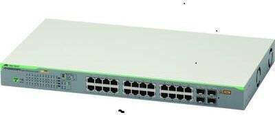 Allied Telesis GS950/28PS V2-50 v1 Managed L2 PoE+ Switch with 24 Gigabit (1Gbps) Ethernet Connections and 4 SFP Connections