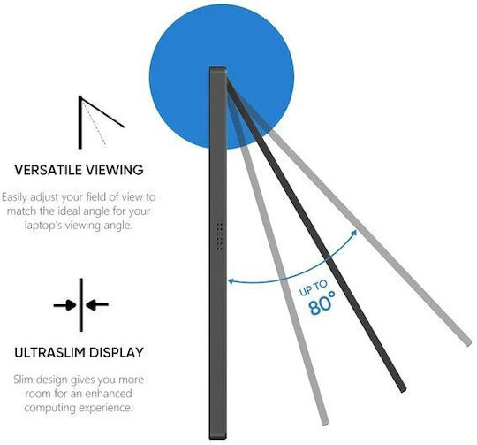 Arzopa G1 Game IPS Φορητό Monitor 16.1" FHD 1920x1080 144Hz