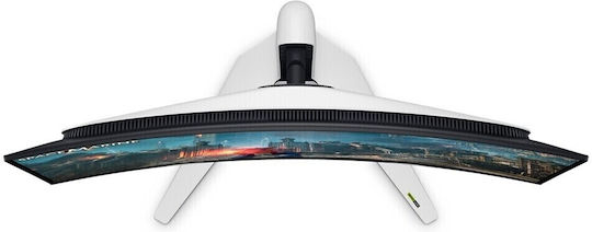 Dell AW3225QF QD-OLED HDR Curved Monitor 32" 4K 3840x2160 240Hz με Χρόνο Απόκρισης 0.03ms GTG