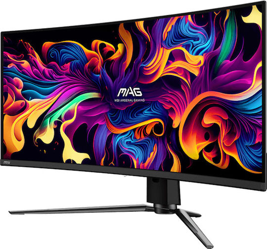 MSI Mag 341CQP QD-OLED Ultrawide QD-OLED HDR Gebogen Spiele-Monitor 34" QHD 3440x1440 175Hz mit Reaktionszeit 0.03ms GTG