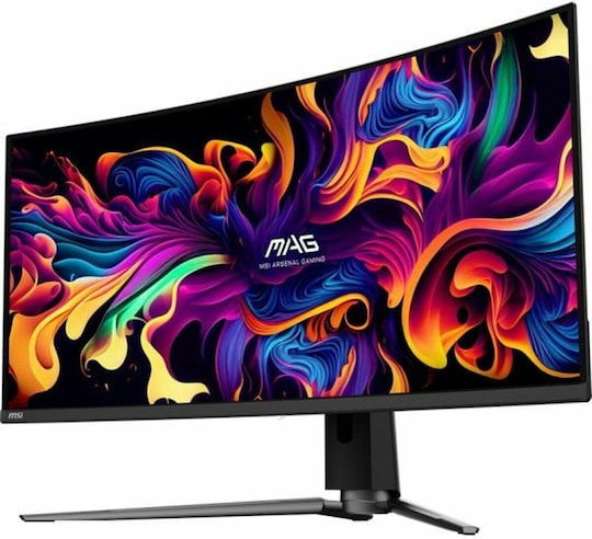 MSI Mag 341CQP QD-OLED Ultrawide QD-OLED HDR Gebogen Spiele-Monitor 34" QHD 3440x1440 175Hz mit Reaktionszeit 0.03ms GTG