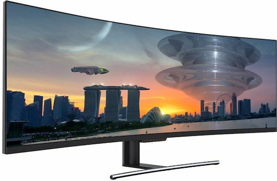 LC-Power LC-M49-DFHD-144-C-Q Ultrawide VA HDR Curved Monitor 49" 3840x1080 144Hz με Χρόνο Απόκρισης 6ms GTG