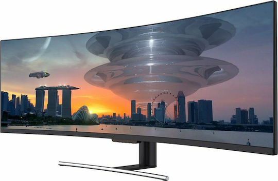 LC-Power LC-M49-DFHD-144-C-Q Ultrawide VA HDR Curved Monitor 49" 3840x1080 144Hz με Χρόνο Απόκρισης 6ms GTG