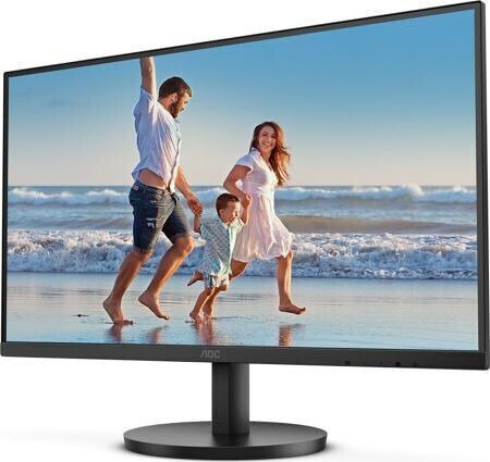 AOC 24B3HA2 IPS Monitor 23.8" FHD 1920x1080 with 4ms Response Time GTG Silver