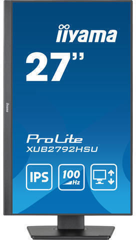 Iiyama ProLite XUB2792HSU-B6 IPS Монитор 27" FHD 1920x1080 с Време за Реакция 0.04мс GTG