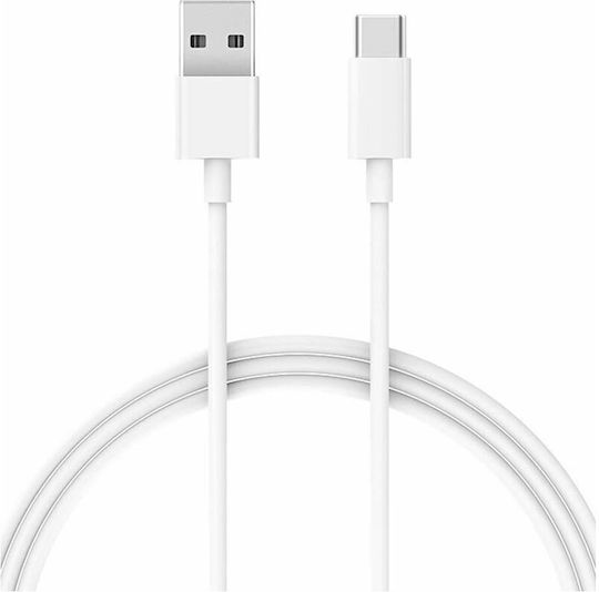 Xiaomi USB 2.0 Cable USB-C male - USB-A 18W White 1m (BHR4422GL) Bulk