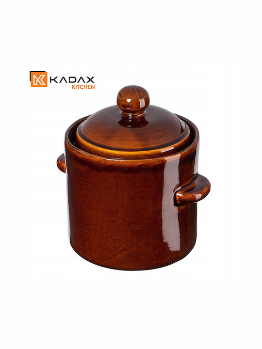 Kadax Dutch Oven Round Ceramic 1.8lt 1pcs