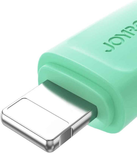 Joyroom Multi-Color Series Sa34-cc3 USB 2.0 Cable USB-C Male - USB-C 60W PD Green 1m