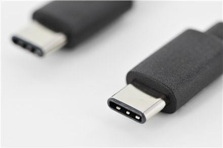 Digitus USB 3.0 Cable USB-C Male - USB-C 15W PD Black 1m