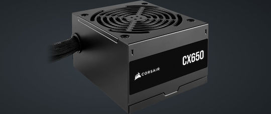 Corsair CORSAIR CX650 650W Μαύρο Τροφοδοτικό Υπολογιστή Full Wired 80 Plus Bronze