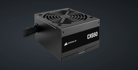 Corsair CORSAIR CX650 650W Μαύρο Τροφοδοτικό Υπολογιστή Full Wired 80 Plus Bronze