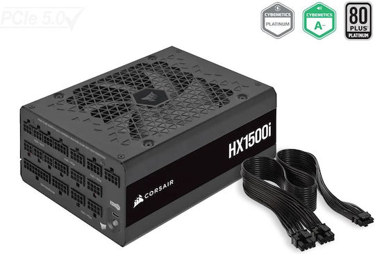 Corsair HXi Series HX1500i 1500W Black Computer Power Supply Full Modular 80 Plus Platinum