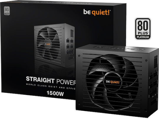 Be Quiet Straight Power 12 1500W Black Computer Power Supply Full Modular 80 Plus Platinum