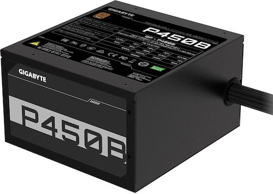 Gigabyte P450B 450W Μαύρο Τροφοδοτικό Υπολογιστή Full Wired 80 Plus Bronze