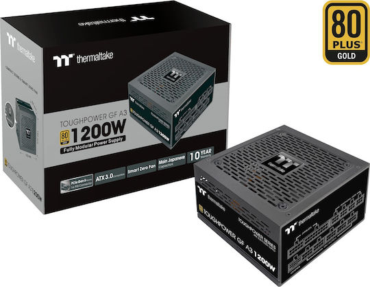 Thermaltake Toughpower GF A3 TT Premium Edition 1200W Black Computer Power Supply Full Modular 80 Plus Gold