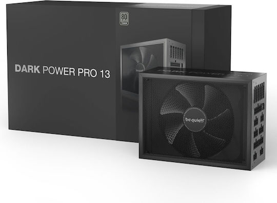 Be Quiet Dark Power Pro 13 1300W Black Computer Power Supply Full Modular 80 Plus Titanium