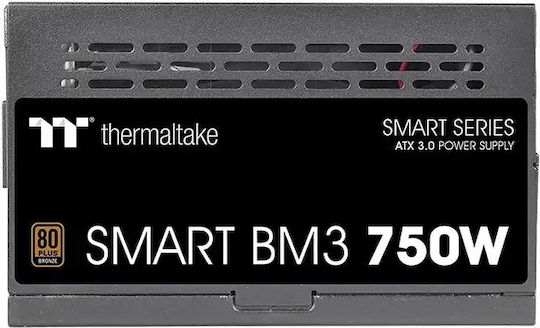 Thermaltake Smart BM3 750W Black Computer Power Supply Semi Modular 80 Plus Bronze