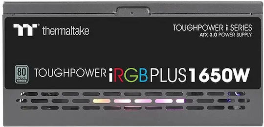 Thermaltake Toughpower iRGB Plus 1650W Black Computer Power Supply Full Modular 80 Plus Titanium