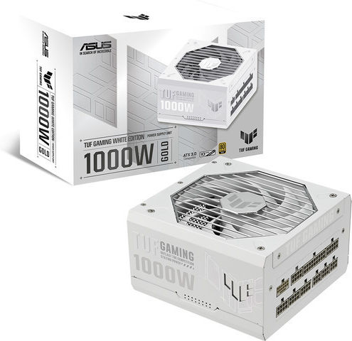 Asus TUF Gaming 1000 1000W Weiß Computer-Netzteil Vollständig modular 80 Plus Gold