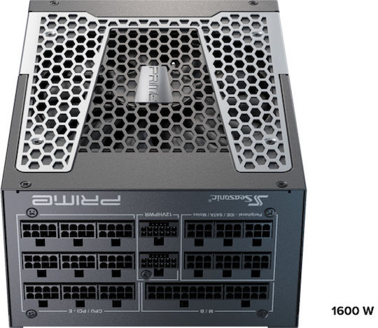 Seasonic Prime PX ΑΤΧ 3.0 1600W Μαύρο Τροφοδοτικό Υπολογιστή Full Modular 80 Plus Platinum