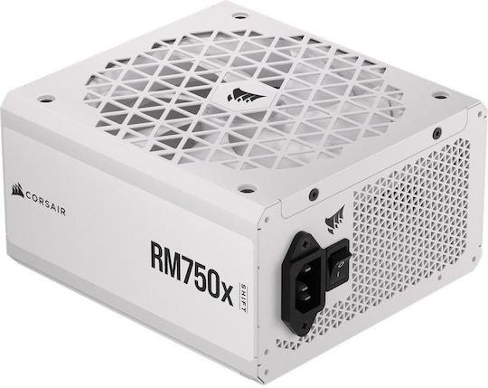 Corsair RM750x Shift 750W Λευκό Τροφοδοτικό Υπολογιστή Full Modular 80 Plus Gold