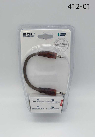 SGL Konverter 3.5mm männlich zu 3.5mm männlich 1Stück 098142