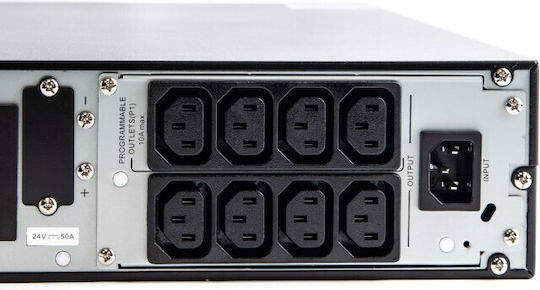 FSP/Fortron Clippers UPS On-Line 1000VA 1000W Mit 8 IEC Steckdosen