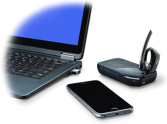 Poly Voyager 5200 USB-A + BT700 dongle Ασύρματα On Ear Multimedia Ακουστικά με μικρόφωνο και σύνδεση Bluetooth