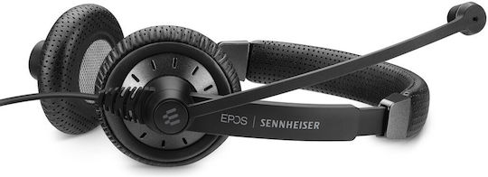 Sennheiser SC 75 USB MS On Ear Multimedia Ακουστικά με μικρόφωνο και σύνδεση 3.5mm Jack / USB-A
