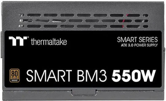 Thermaltake Smart BM3 550W Черен Компютърно захранване Полумодулни 80 Plus Bronze