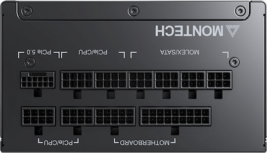 Montech Titan 1000W Μαύρο Τροφοδοτικό Υπολογιστή Full Modular 80 Plus Gold