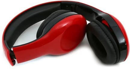 Platinet Freestyle On Ear Căști Multimedia cu microfon și conexiune USB-A în culoarea Roșu