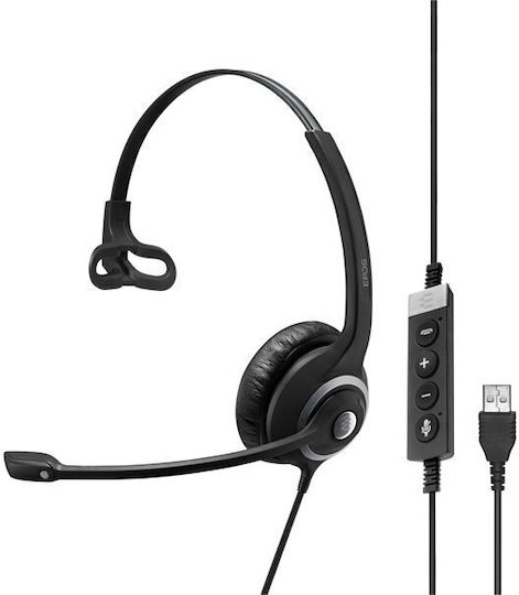 Epos Impact SC230 MS II On Ear Multimedia Ακουστικά με μικροφωνο και σύνδεση USB-A