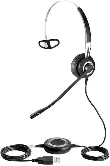 Jabra Biz 2400 II Mono On Ear Multimedia Ακουστικά με μικροφωνο και σύνδεση USB-A