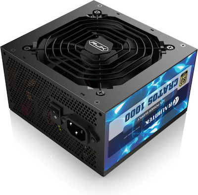 Raijintek Cratos 1000W Schwarz Computer-Netzteil Vollständig modular 80 Plus Gold