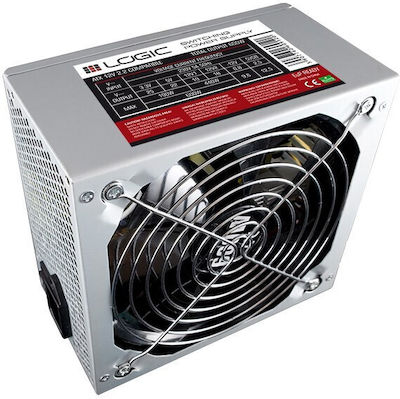 Logic 600 600W White Computer Power Supply Full Wired