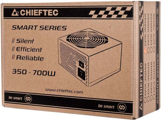 Chieftec Smart 700W Black Computer Power Supply Full Wired