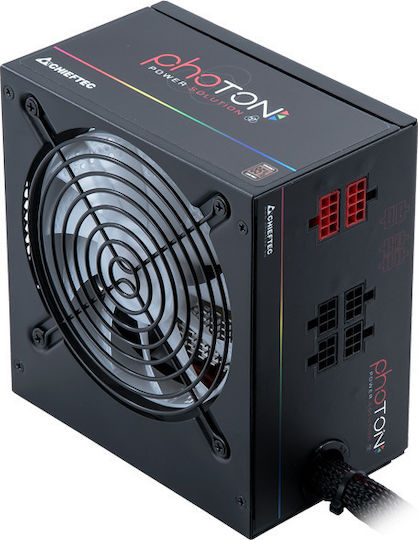 Chieftec CTG-750C 750W Negru Sursă de Alimentare Calculator Semi-modular 80 Plus Standard
