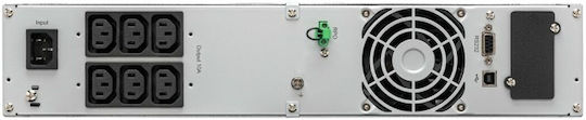 Eaton 9E UPS On-Line 20000VA 1800W με 6 IEC Πρίζες