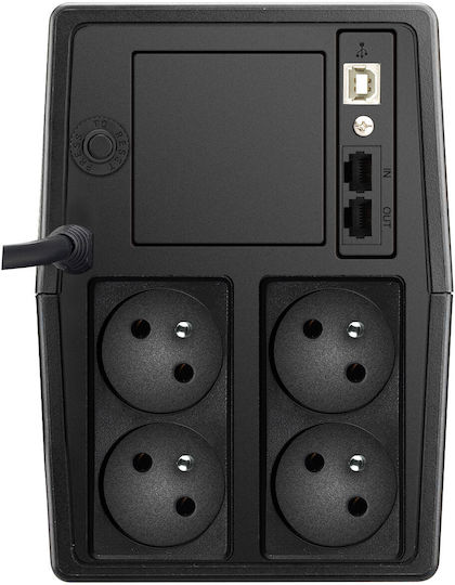 Power Walker VI 1000 SCL FR UPS Line-Interactive 1000VA 600W