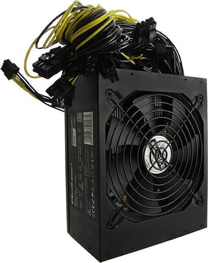 Qoltec 1600W Black Computer Power Supply Full Wired 80 Plus Gold (50147)