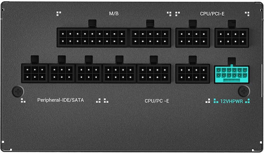 Deepcool PX1200G 1200W Μαύρο Τροφοδοτικό Υπολογιστή Full Modular 80 Plus Gold