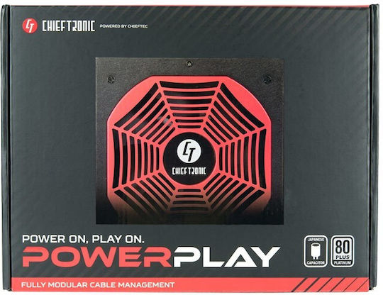 Chieftec PowerPlay 1200W Schwarz Computer-Netzteil Vollständig modular 80 Plus Platin