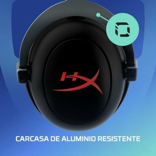 HyperX Cloud II Core Ασύρματο Over Ear Gaming Headset με σύνδεση USB