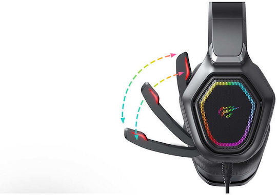 Havit H659D Over Ear Gaming Headset with Connection 3.5mm / USB