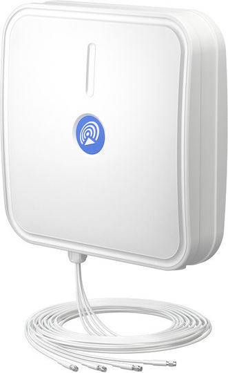 QuWireless QuPanel 5G/LTE MIMO 4x4 Extern Wi-Fi-Antenne 4G Richtantenne 7.5dBi mit SMA-Anschluss