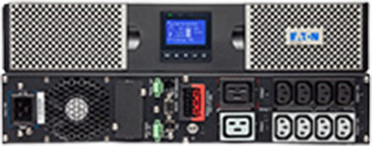 Eaton 9PX 3000W RT3U (tower/rack 3U short depth) UPS On-Line 3000VA 3000W with 10 IEC Power Plugs