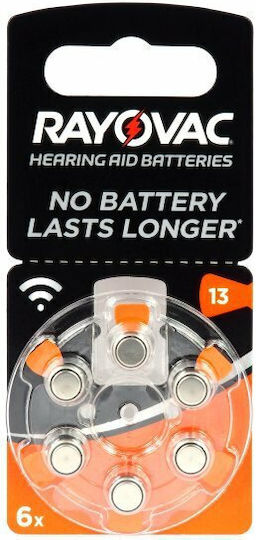 Rayovac Acoustic Special Μπαταρίες Ακουστικών Βαρηκοΐας 13 1.45V 6τμχ